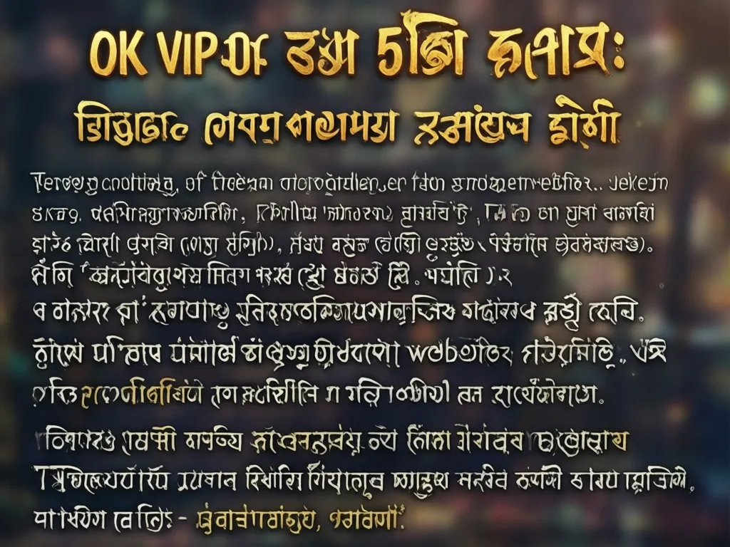 OK VIP সেরা গেম গাইড