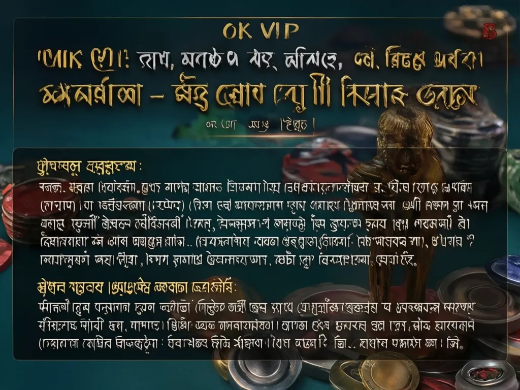 OK VIP লগইন সমস্যা সমাধান গাইড