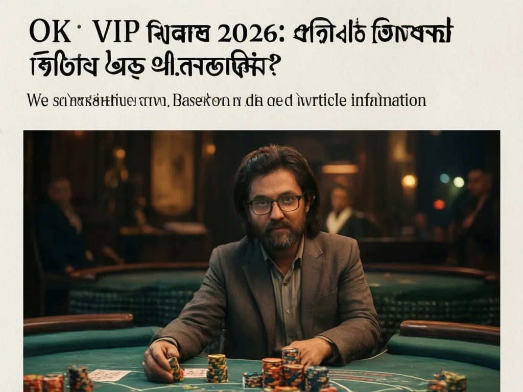 OK VIP ক্যাসিনো রিভিউ ২০২৬ প্রধান ব্যানার